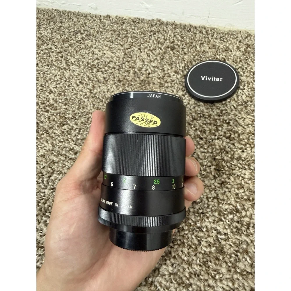 Vivitar Auto Telephoto 135mm f/2.8 Manual Focus Lens Made in Japan